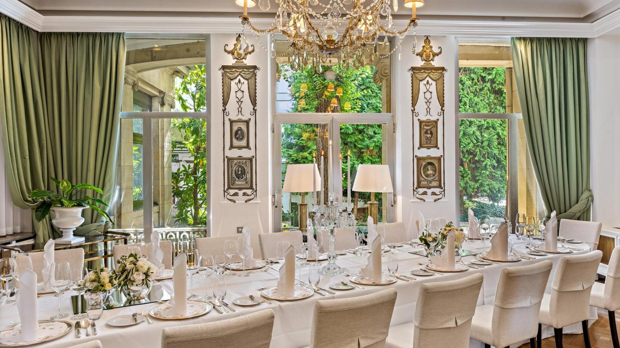 Hotel Europaeischer Hof Heidelberg, Bestes Hotel Deutschlands In Historischer Architektur Екстериор снимка The restaurant