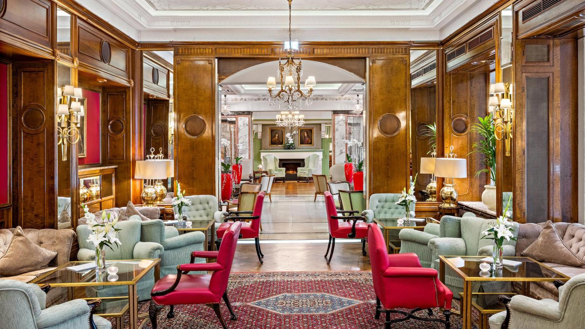 Hotel Europaeischer Hof Heidelberg, Bestes Hotel Deutschlands In Historischer Architektur Екстериор снимка The lobby